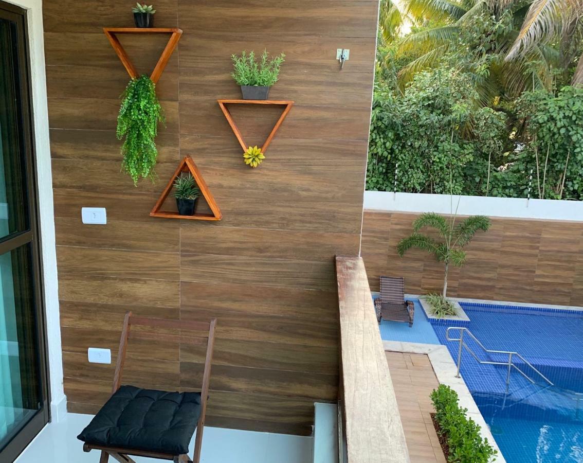 Ferienwohnung Apartamento Luxo Centro Em Porto Pôrto das Galinhas Exterior foto