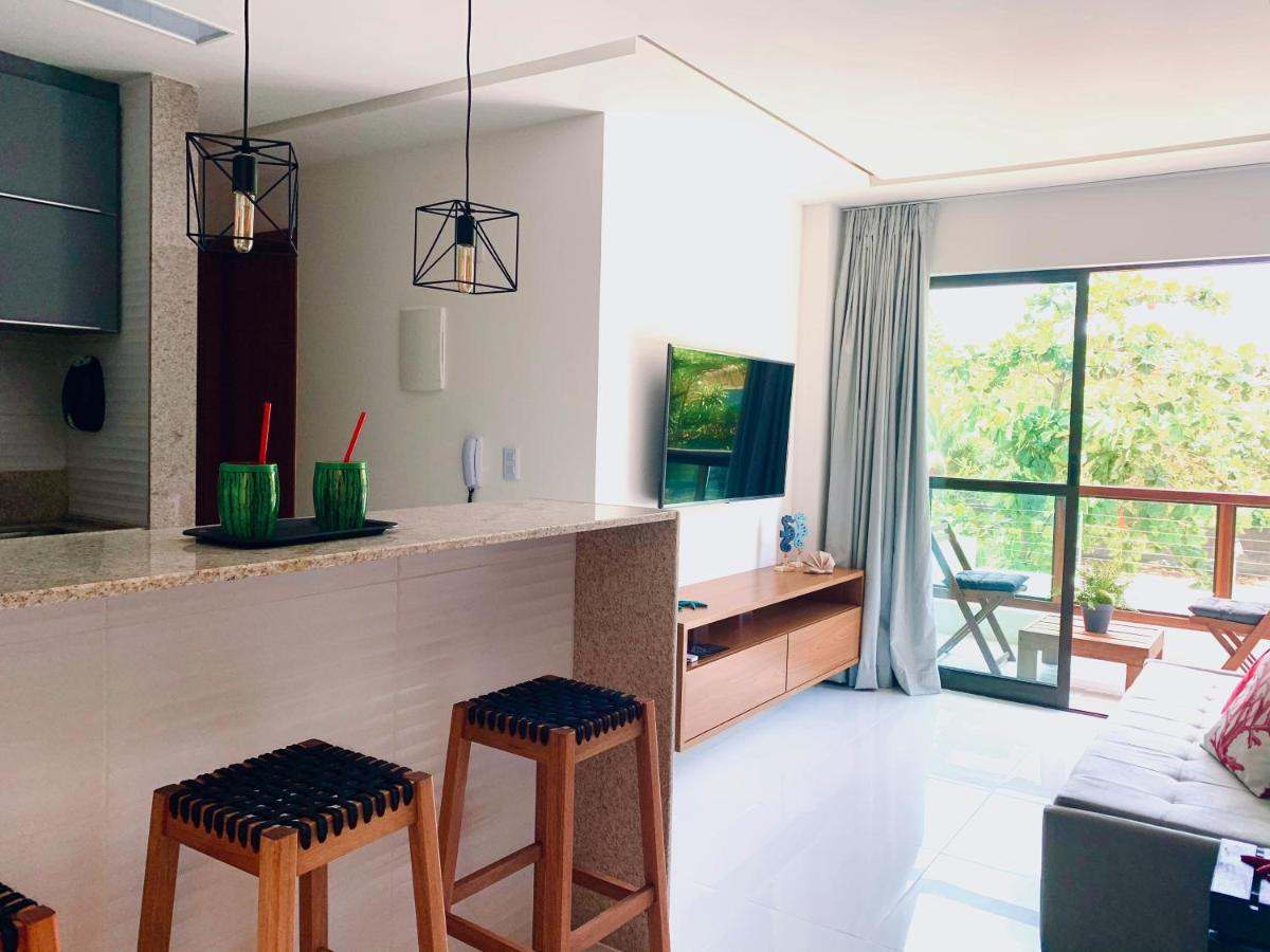 Ferienwohnung Apartamento Luxo Centro Em Porto Pôrto das Galinhas Exterior foto