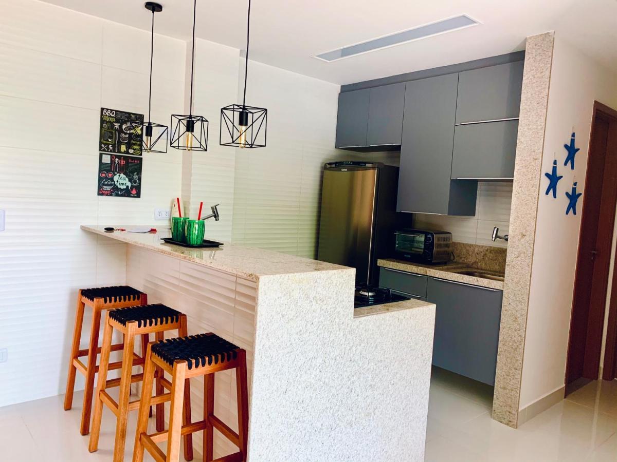 Ferienwohnung Apartamento Luxo Centro Em Porto Pôrto das Galinhas Exterior foto